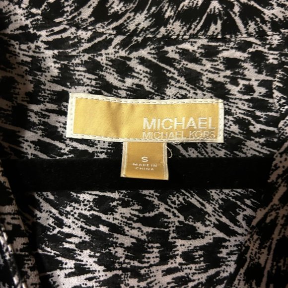 Michael Kors Leopard Print Jumper - Size S - Picture 3 of 5